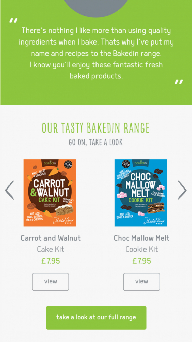 BakedIn cake and cookie kit