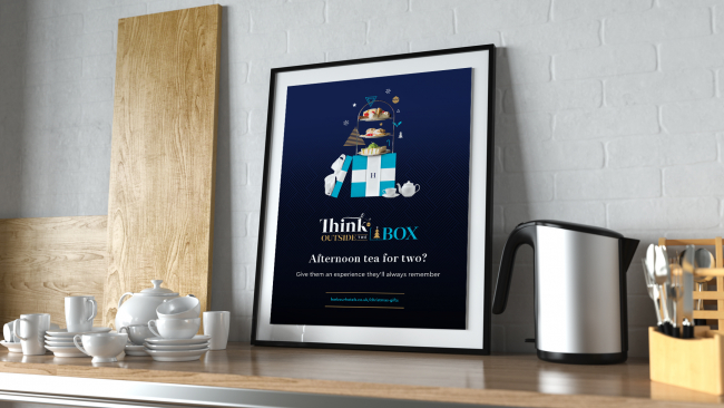 Harbour Hotels Christmas campaign poster