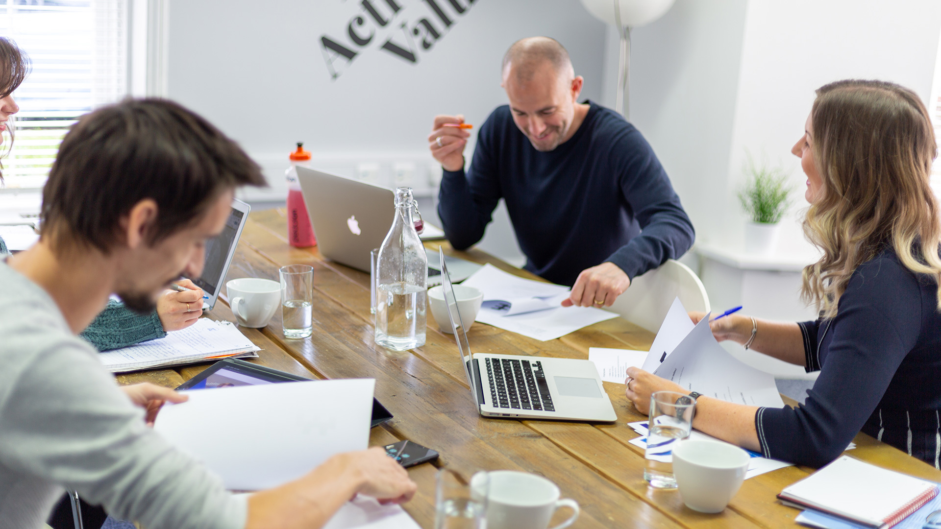 full width signpost background image