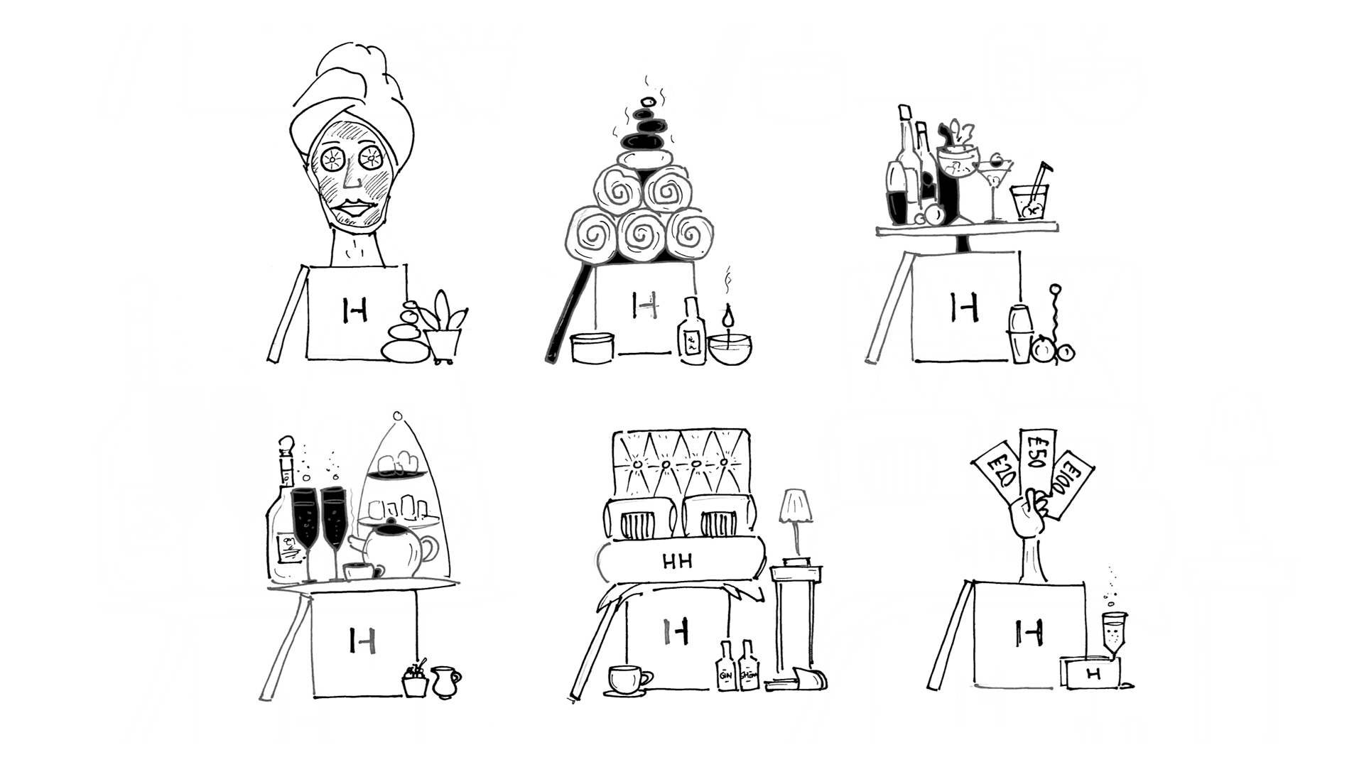 Harbour Hotels Christmas campaign planning