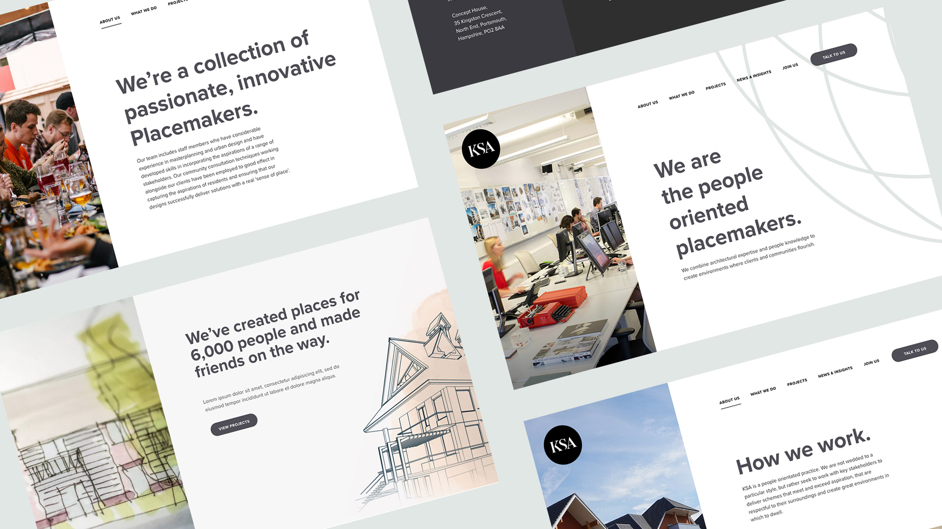 full width signpost background image