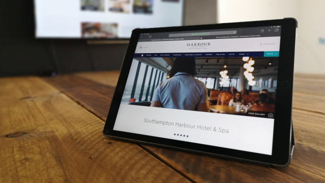 Harbour Hotels on iPad