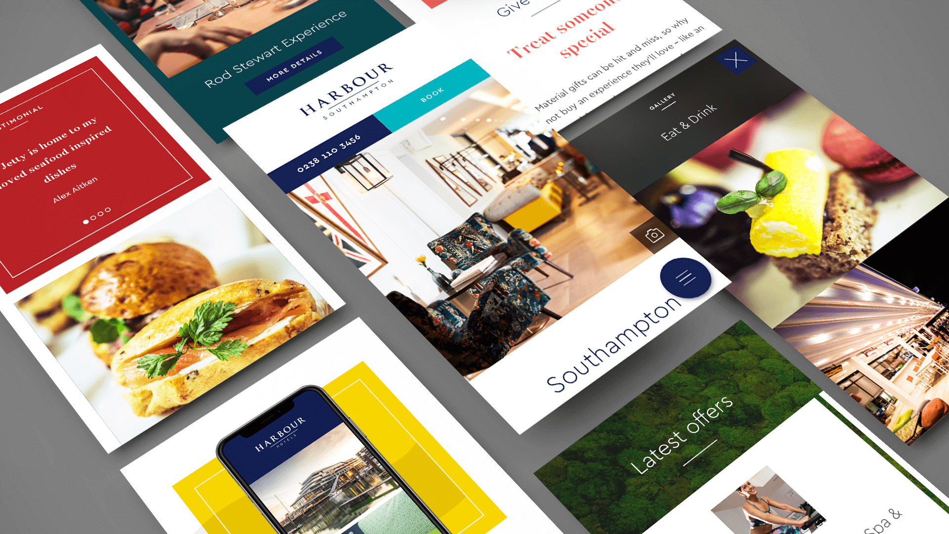 full width signpost background image